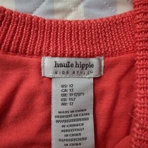 Haute Hippie Kids Vibrant Red Set